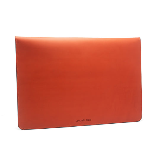 Elegance Leather Sleeve – Premium Full-Grain Cow Leather MacBook & iPad Case