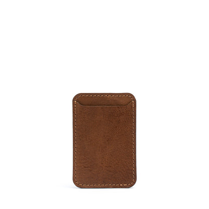 Full-Grain Leather Wallet compatible with MagSafe - Classic
